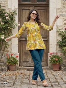 Tips & tops victoria vol 5 short tops kurtis wholesale  - wholesale export